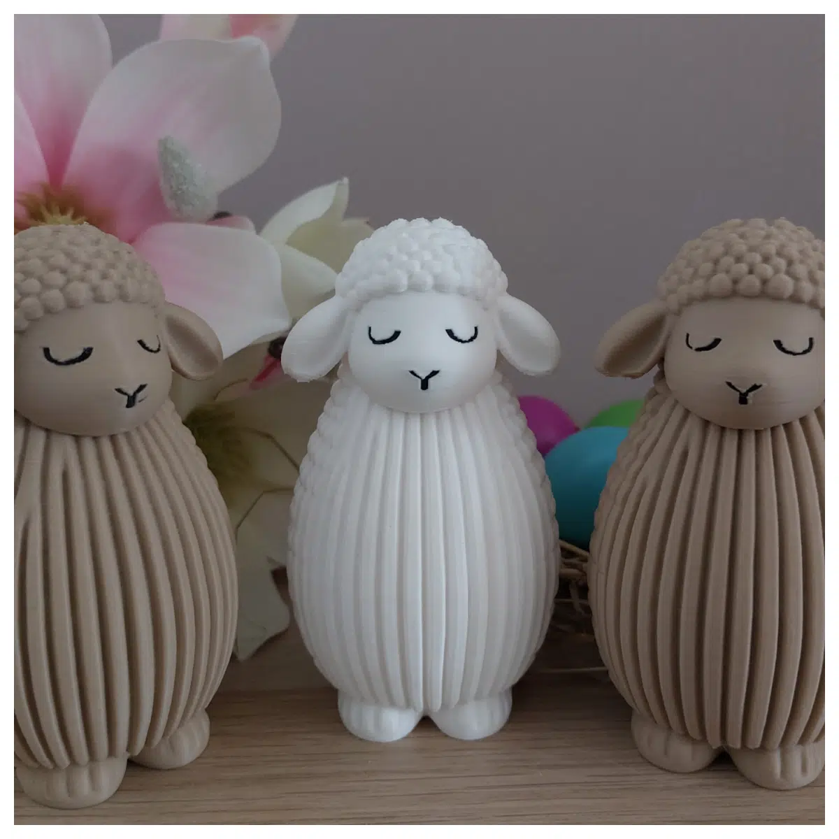 Easter Decorations Sheep Figure Spring Theme Decor Festive Gift Easter Year Decoration Pieces