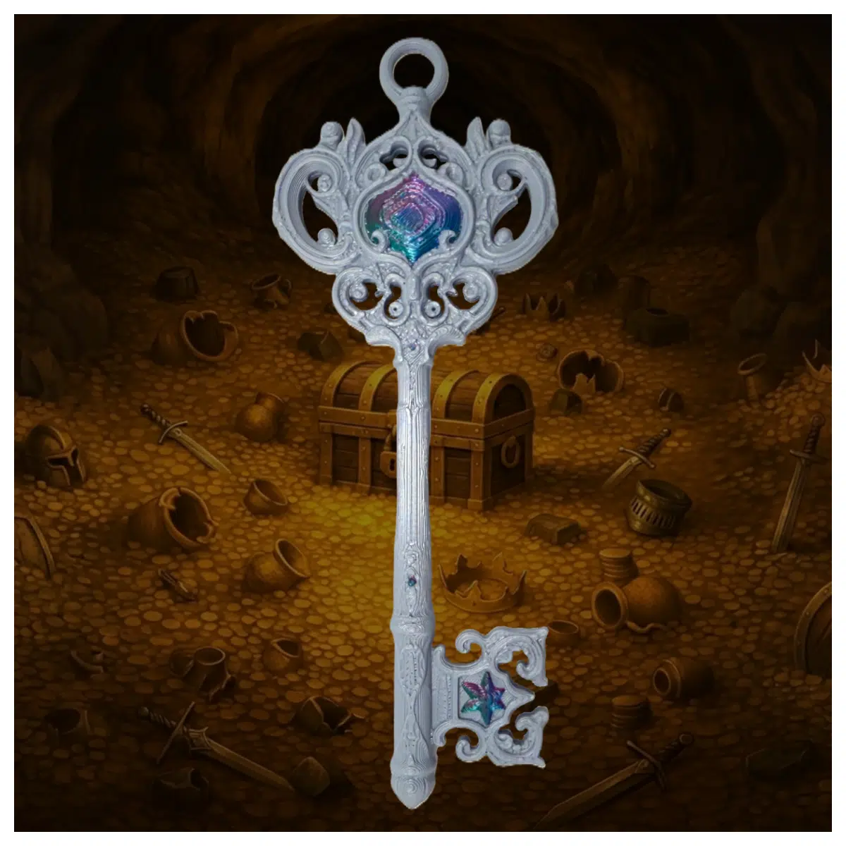 Baroque Fantasy The Ultimate Key Key Guide Collect All Game Strategy Item Encyclopedia Character Guide