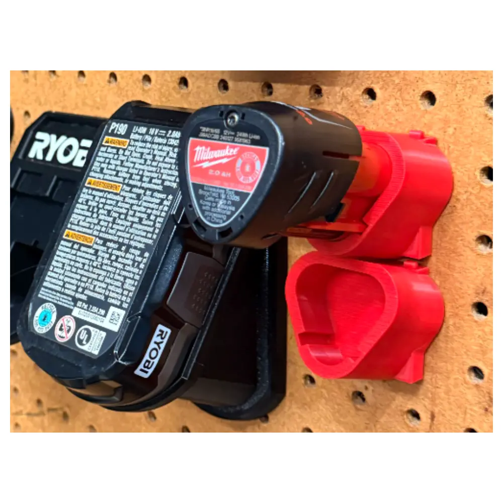 Hook Mount Battery Holder Compatible M12 Battery Enhanced Holder Installation Accessories Battery Fixation
