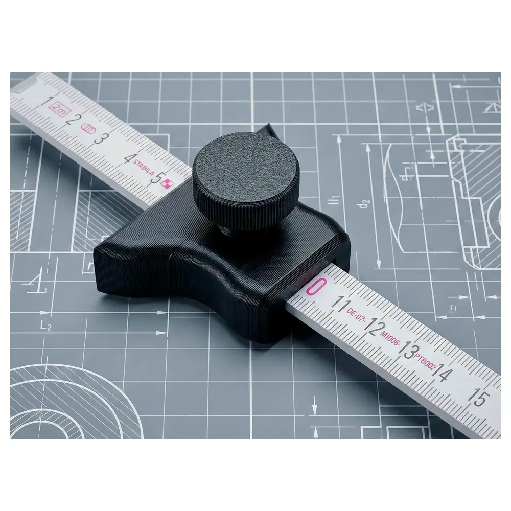 Folding Ruler Limit Stop Measuring Tool Ruler Measurement Range Centimeters Inches Ruler Parts