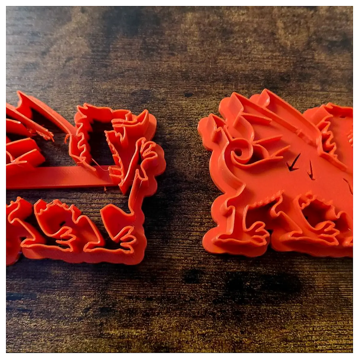 Dragon Cookie Molds Welsh Dragon Cookie Molds Baking Molds Dragon Shape Cookie Making Tools Cake Molds