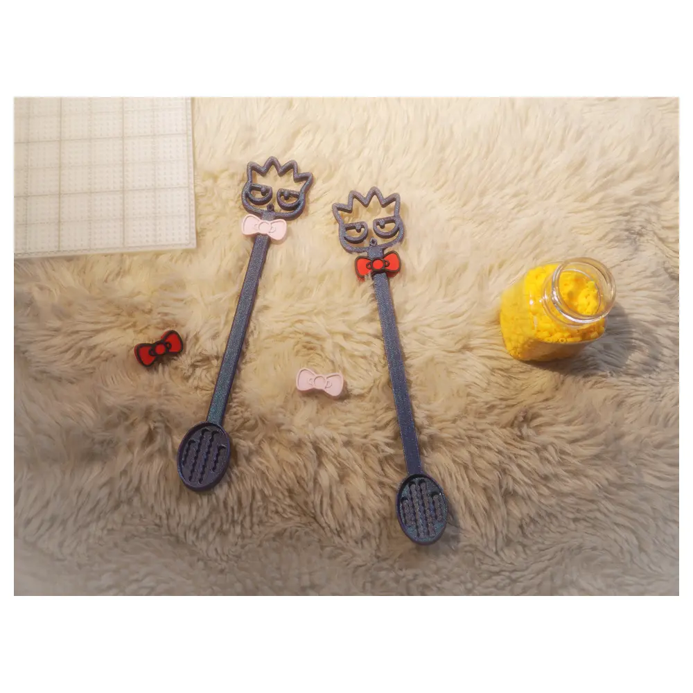 Keqi Penguin Puzzle Spoon v11 Flat Bottom Puzzle Spoon Toys Educational Toys Puzzle Spoon Parts Bean Spoons