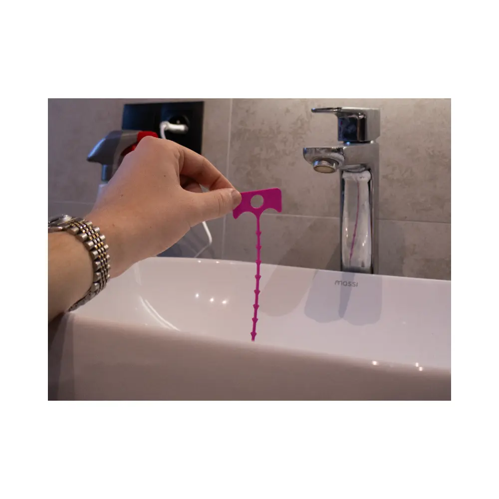 Shower Drain Clog Snake Cleaning Drain Unclogging Pipe Cleaning Blockage Solution Fast Unclog