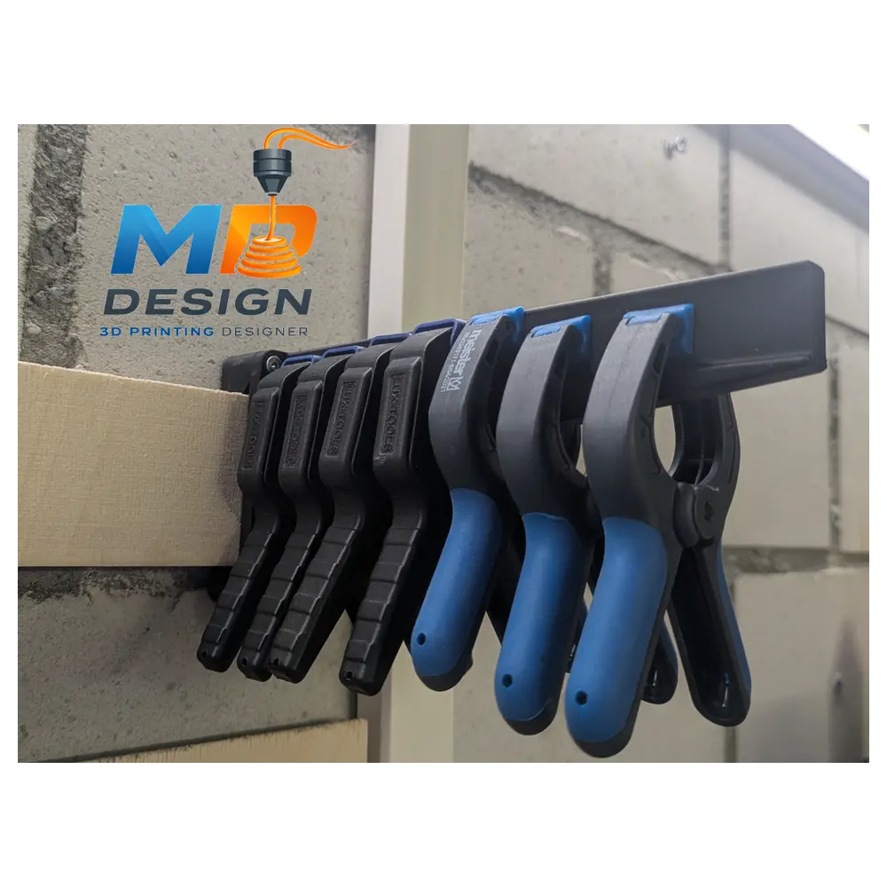 Spring Clip Brackets Small French Plank Wall Mounting Wall Fixings Decorative Accessories