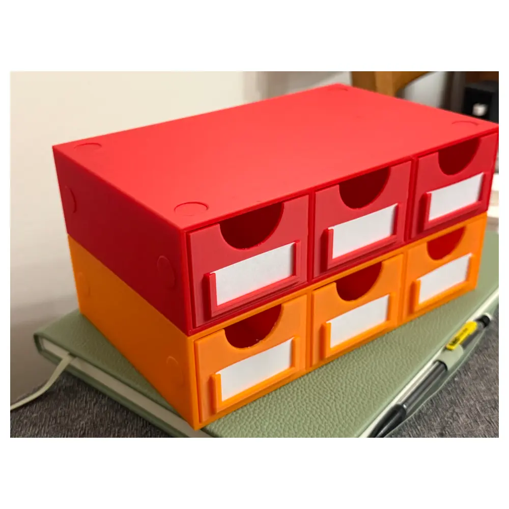 Stackable Parts Drawer Toy Organizer Building Blocks Creative Gift Kids Learning