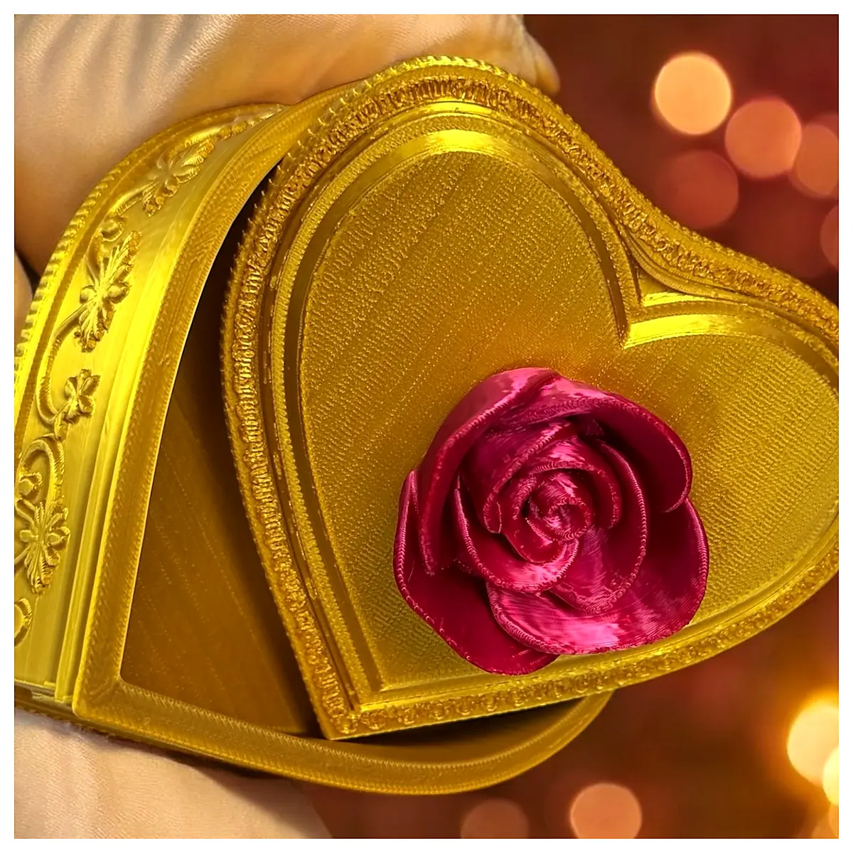 Lockable Box Valentine s Gift Romantic Surprise Box Gift Keepsake