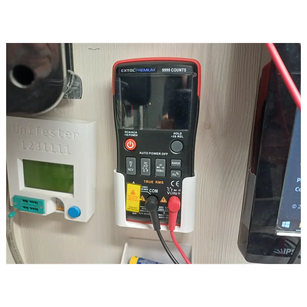 Multimeter Wall Mount Holder Measurement Tool Repair Parts Installation Support