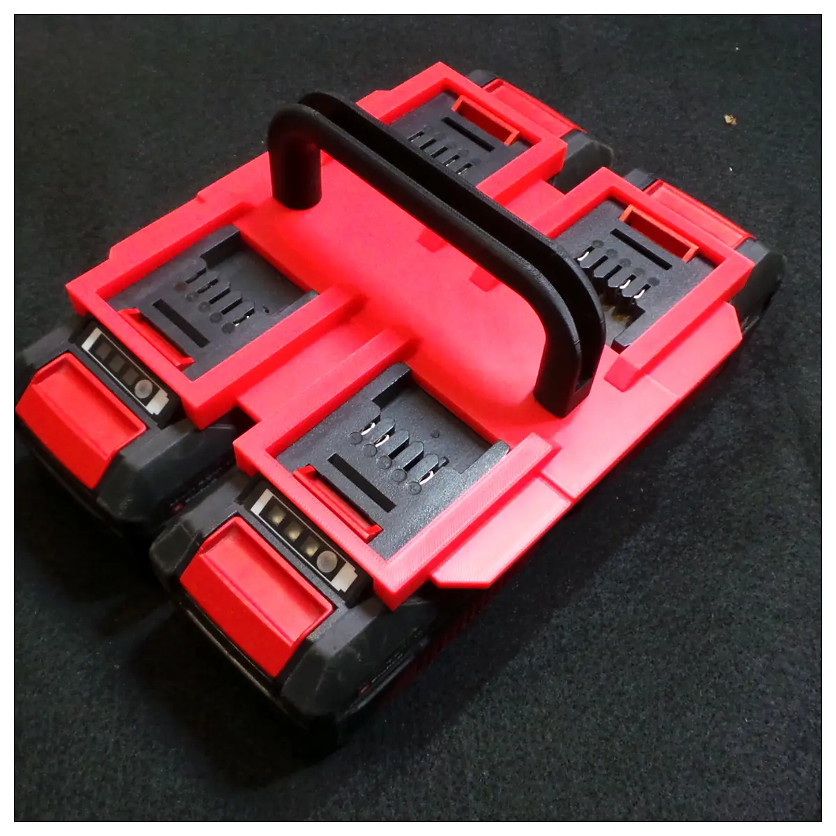 18V Battery Charger Stand 2 Piece Tool Accessories Battery Holder Compatibility Powerful Power