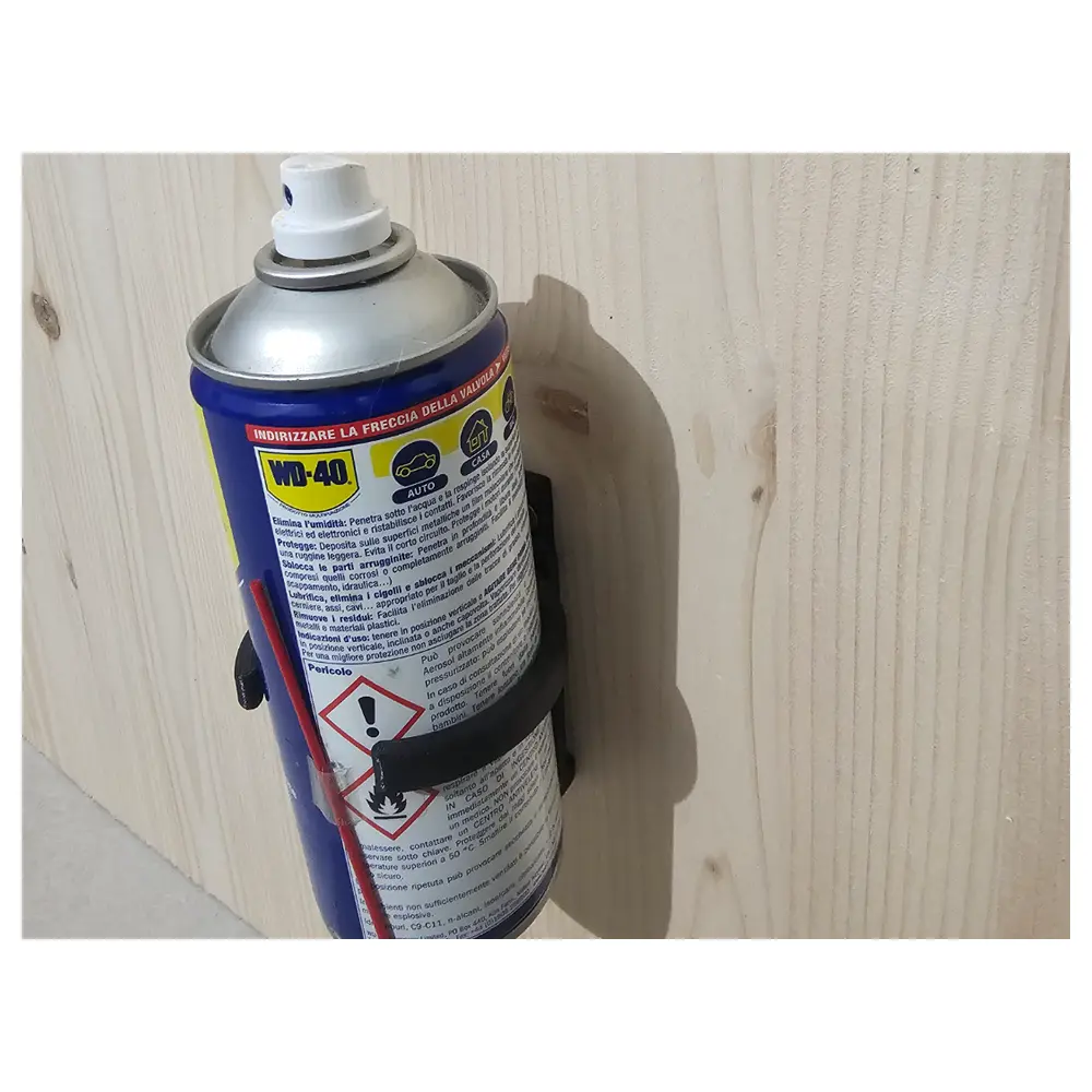 Wall Mounted Can Holder Bracket Can Stand Automotive Parts Holder Attachment