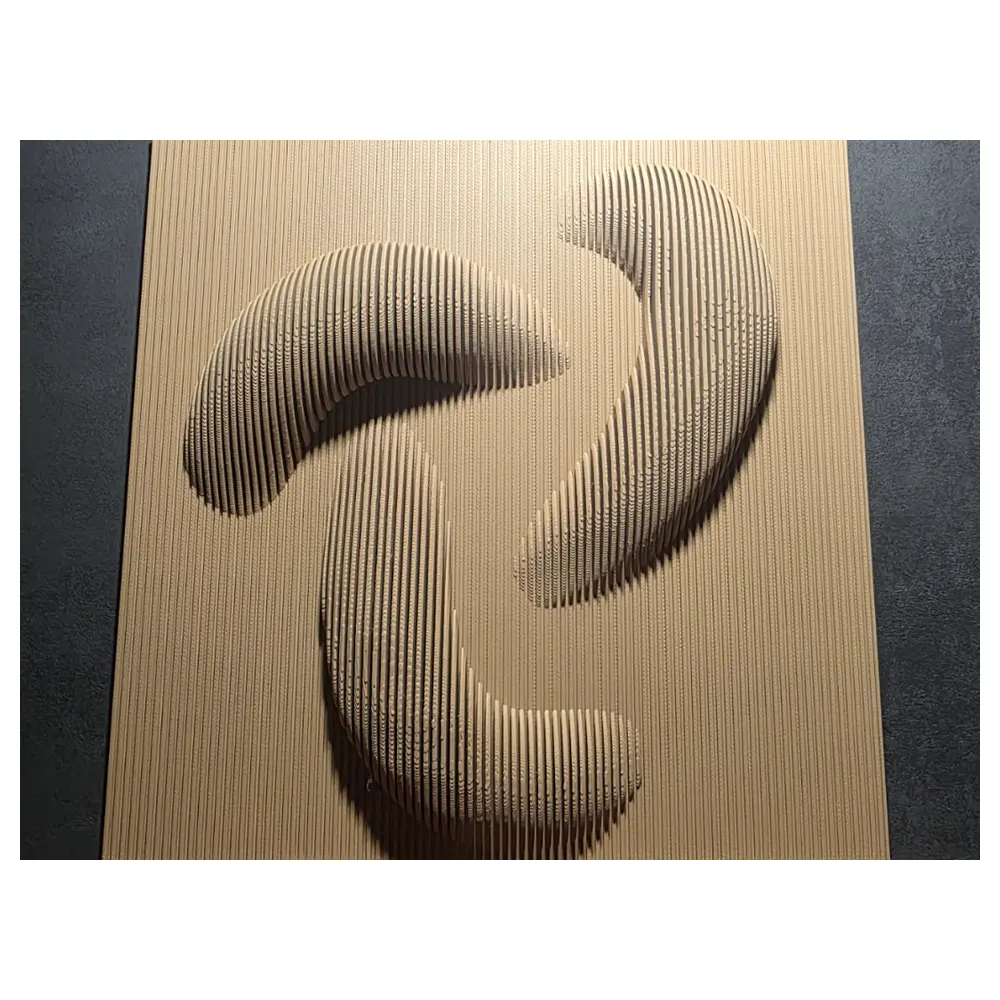 Abstract Sculpture Wall Art Decorative Panels Modern Wall Decor Canvas Painting Art Print