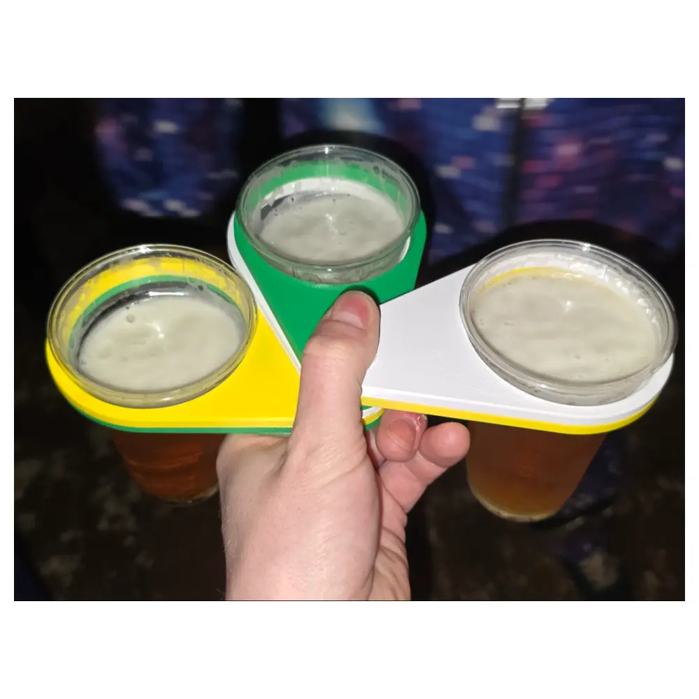 Collapsible Beer Holder Folding Cup Holder Beer Stand Drink Holder Portable Convenient