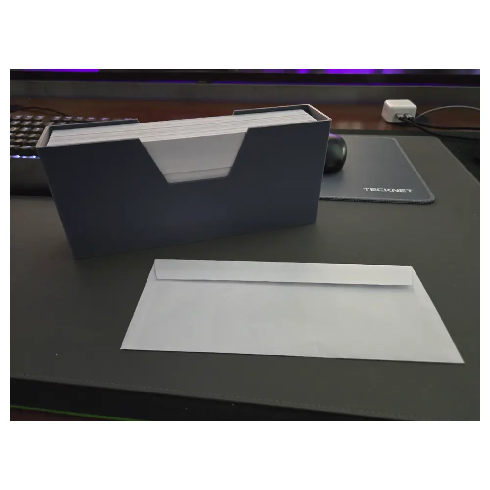 Mail File Holder 90 Envelopes Storage Organizer Document Rack Letter Filing System Accessories Office Supplies