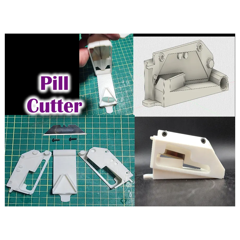 Pill Cutter Pill Cutting Device Precise Cutting Tablets Fast Easy Pill Management Pill Splitting