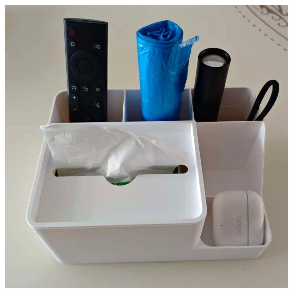 Spring Coffee Table Storage Box Tissue Box Drawer Organizer Multi Functional Desk Storage Solutions