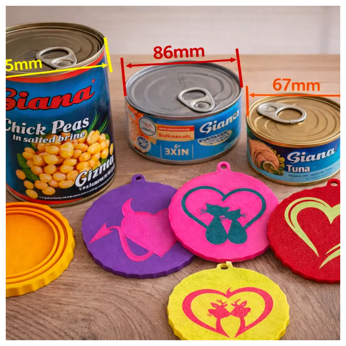 Food Can Lids Seal Preservation Food Storage Can Lid Accessories Food Can Components