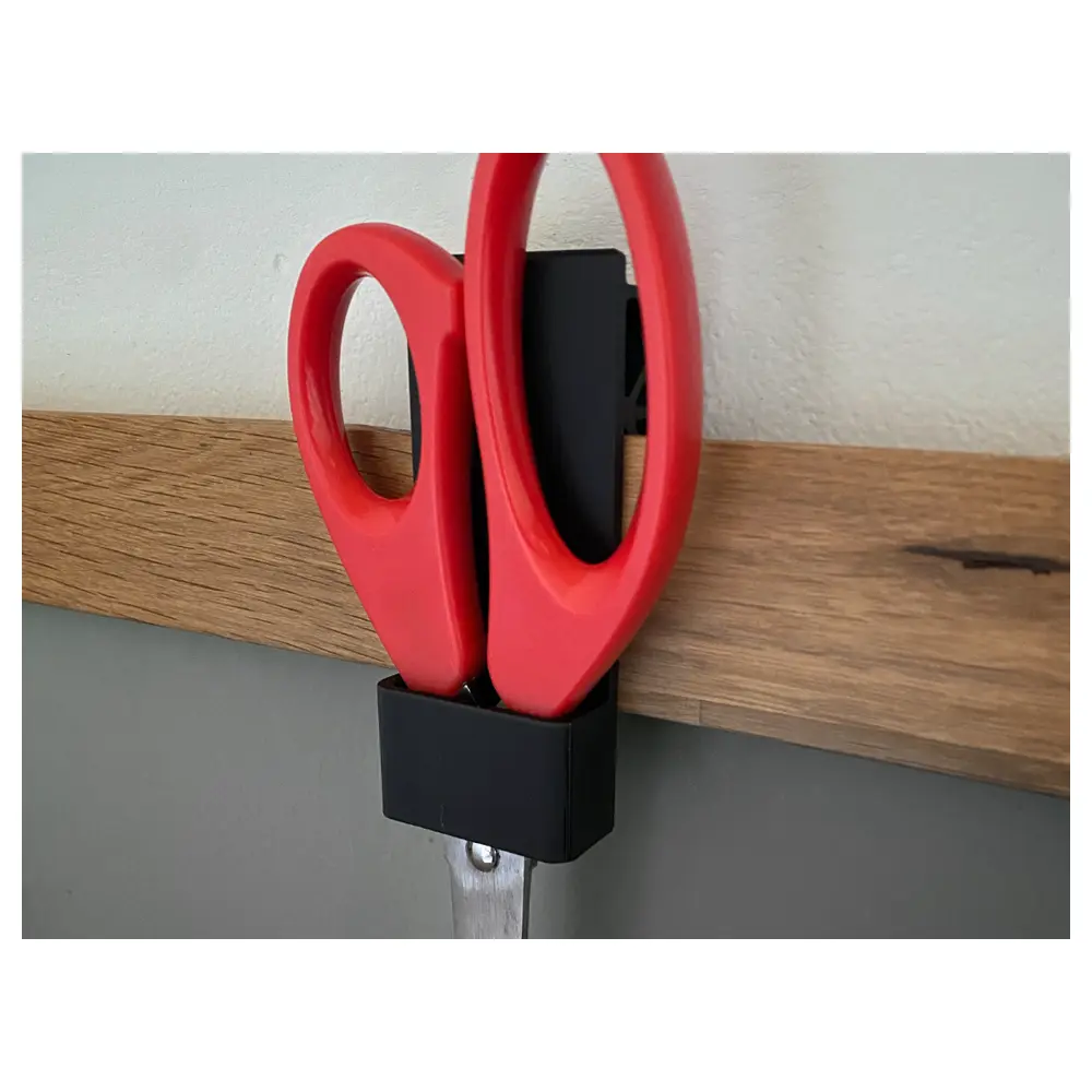French Wall Mounted Clip System Holder Storage Rack Hanging Organizer Fastening Brackets Parts Accessories