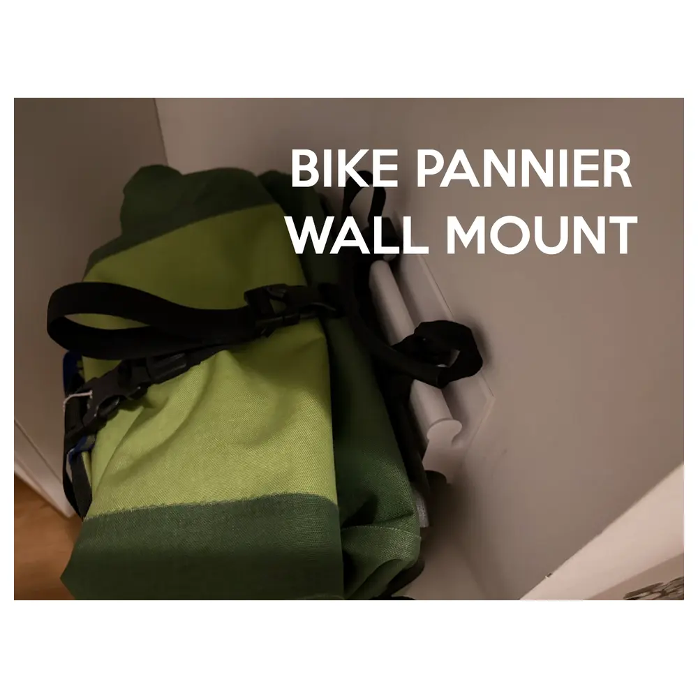 Bike Pannier Bag Wall Mount Cycling Bag Holder Car Rear Cargo Rack Outdoor Sports Accessories Direct Factory Supply