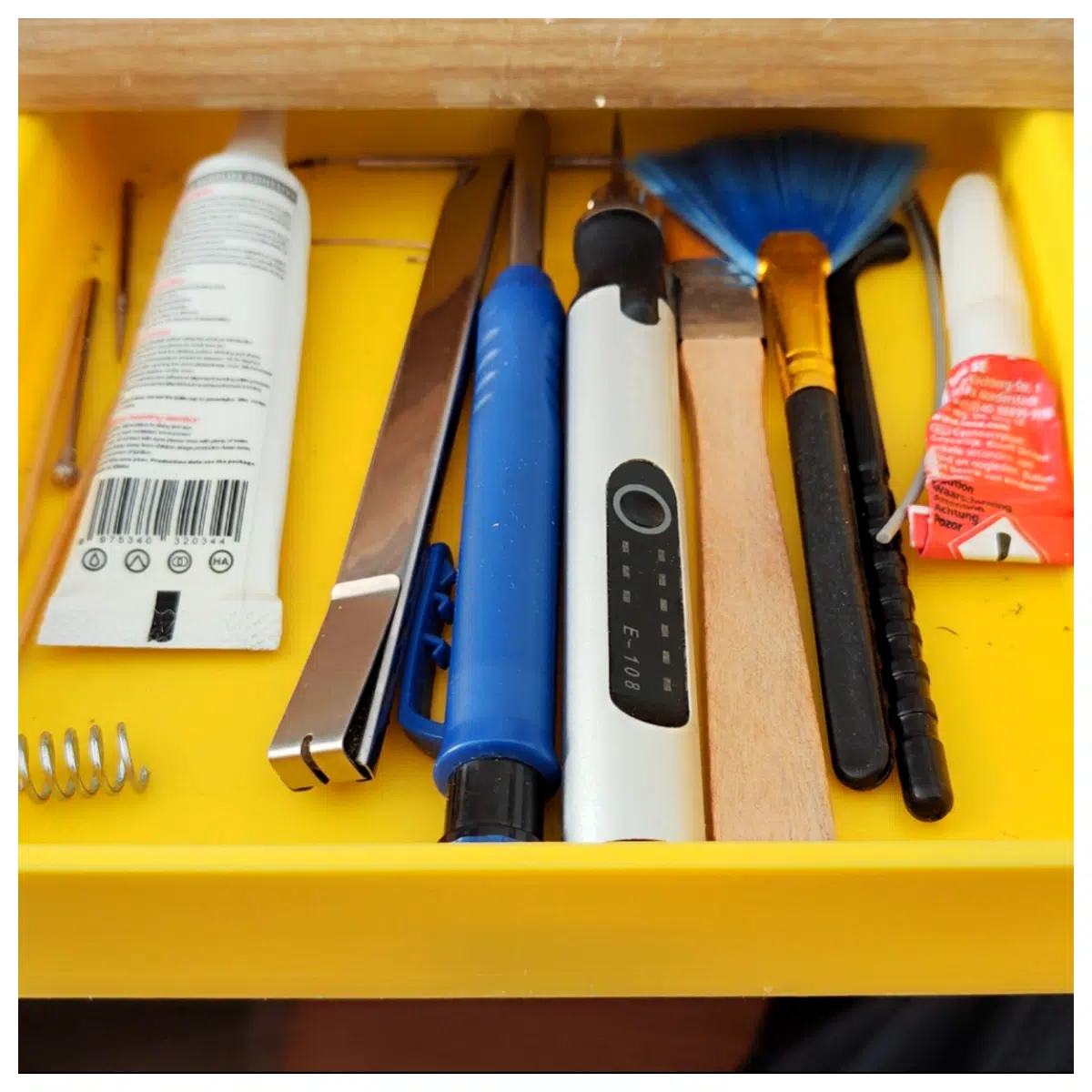 Desktop Drawer 150x150x25cm Office Desk Drawer Cabinet Storage Organizer Shelf