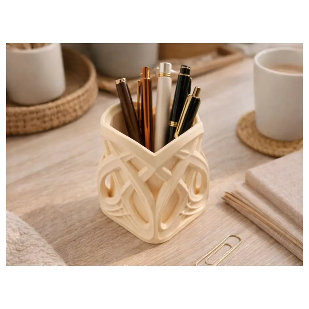 Geometric Desk Organizer Box No Support Multi Function Storage Box Organizer Container Desktop Storage Creative Storage
