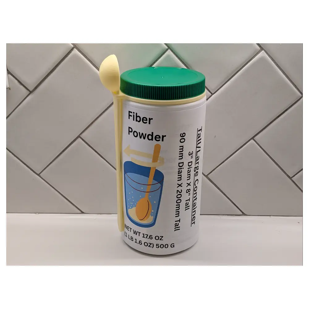 Fiber Powder Scoop Container Holder Measuring Spoon Fiber Supplement Scoop Accessories