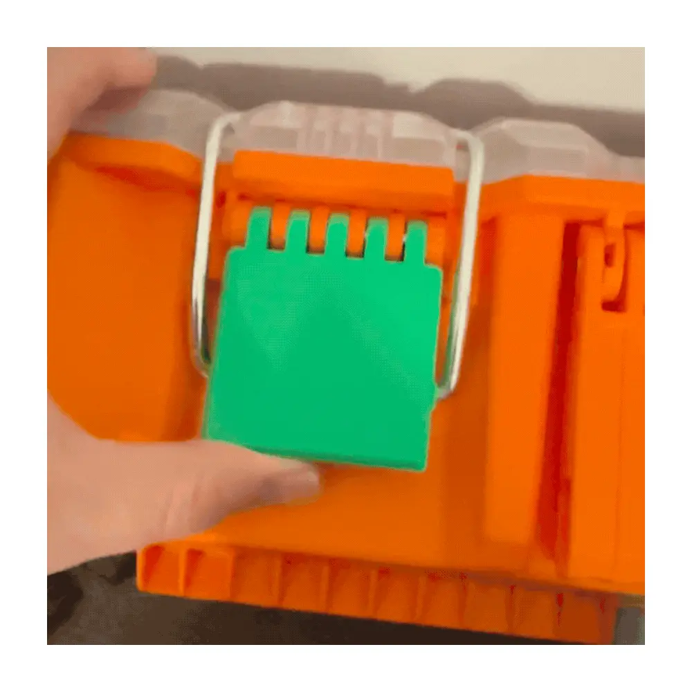Large Stackable Storage Boxes Locking Clips Stackable Storage Solutions Storage Organizer