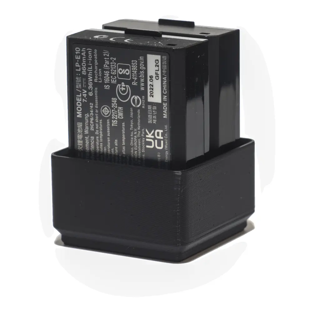 Gridfinity LP E10 Battery Dock Charger Storage Cell Phone Parts Battery Organizer Battery Box
