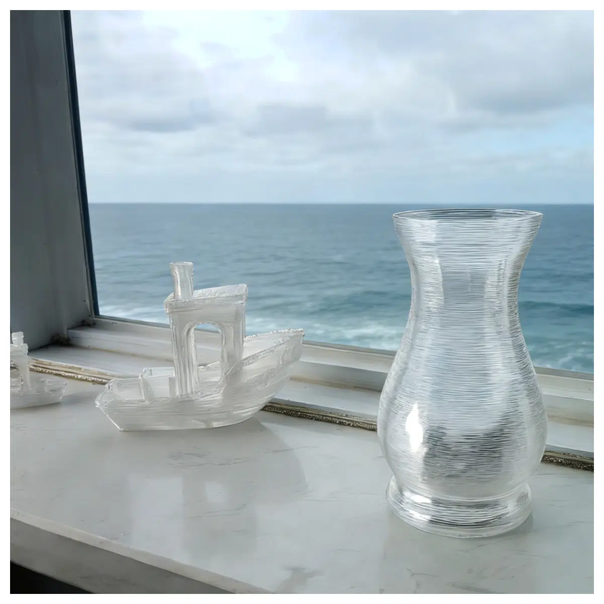 Geometric Vase 7 Customizable Home Decor Accent Living Space Decoration Creative Ornament Art Piece Accessory Geometric Shape