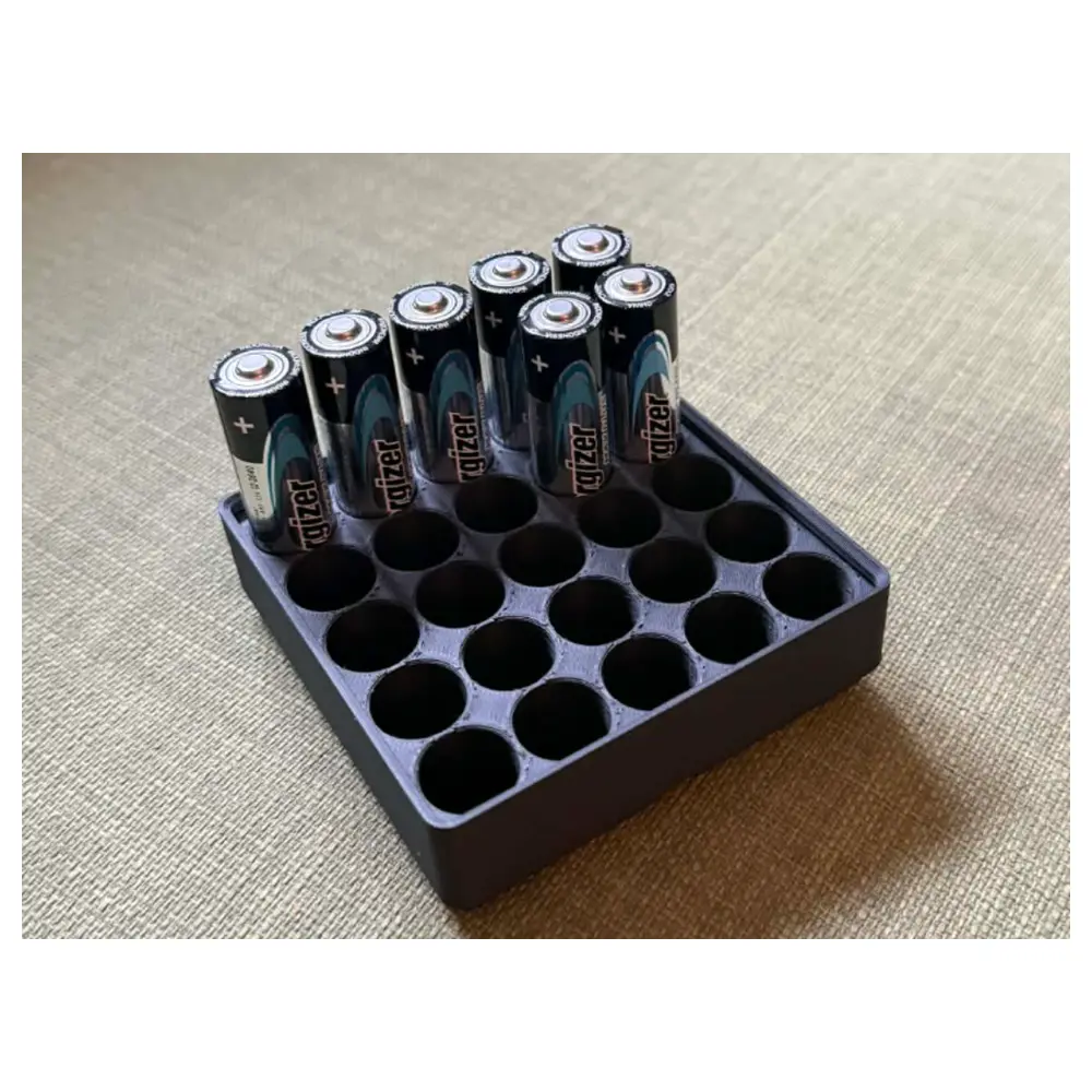 AA Battery Organizer Battery Storage Battery Case Battery Management Electronics Accessories