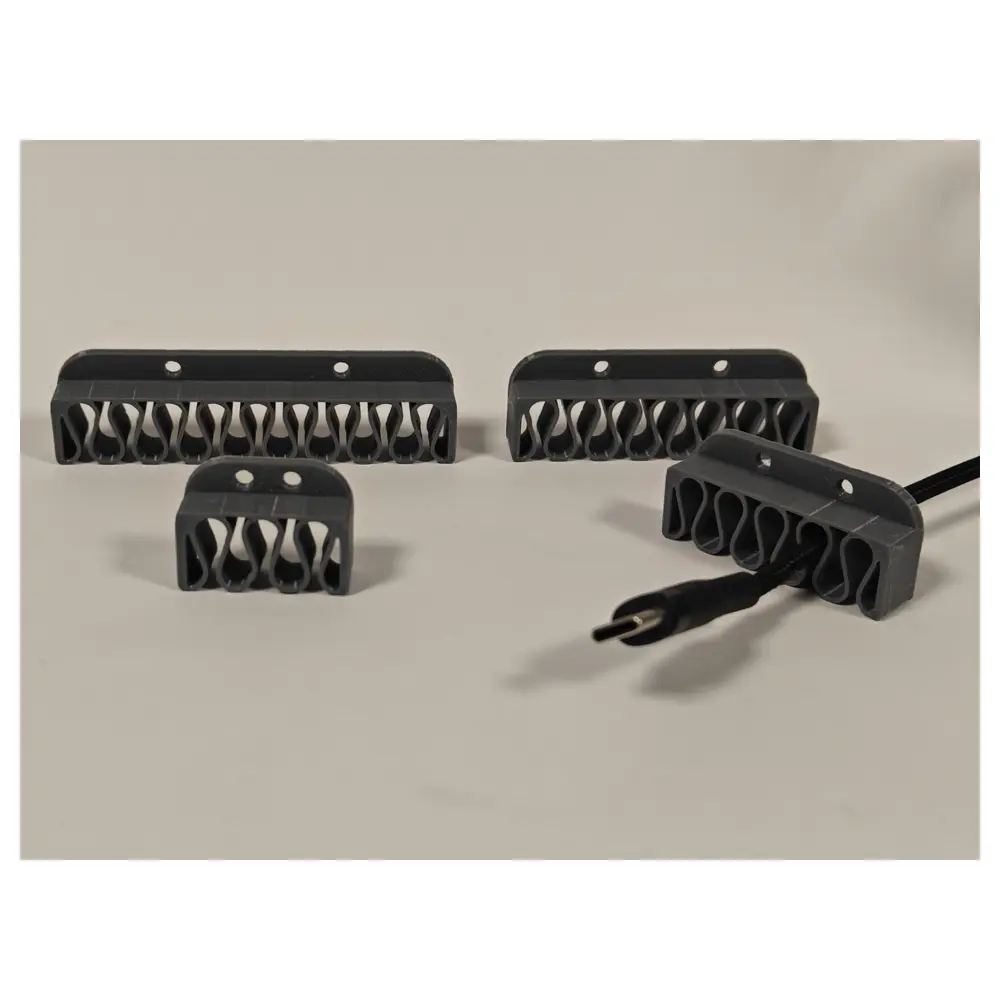 Screw Fix Cable Clips 4 s Cable Management Cord Organizer Wire Binding Tool Electronics Accessories