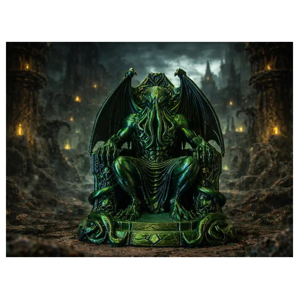 Cthulhu Eye Throne Cushion Horror Toy Collectible Seat