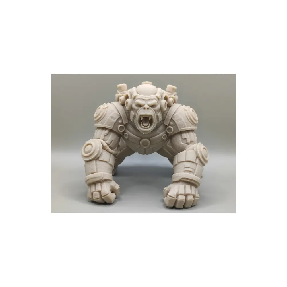 Steampunk Gorilla Statue Retro Mechanical Figurine Decor Industrial Style Art Collectible Model
