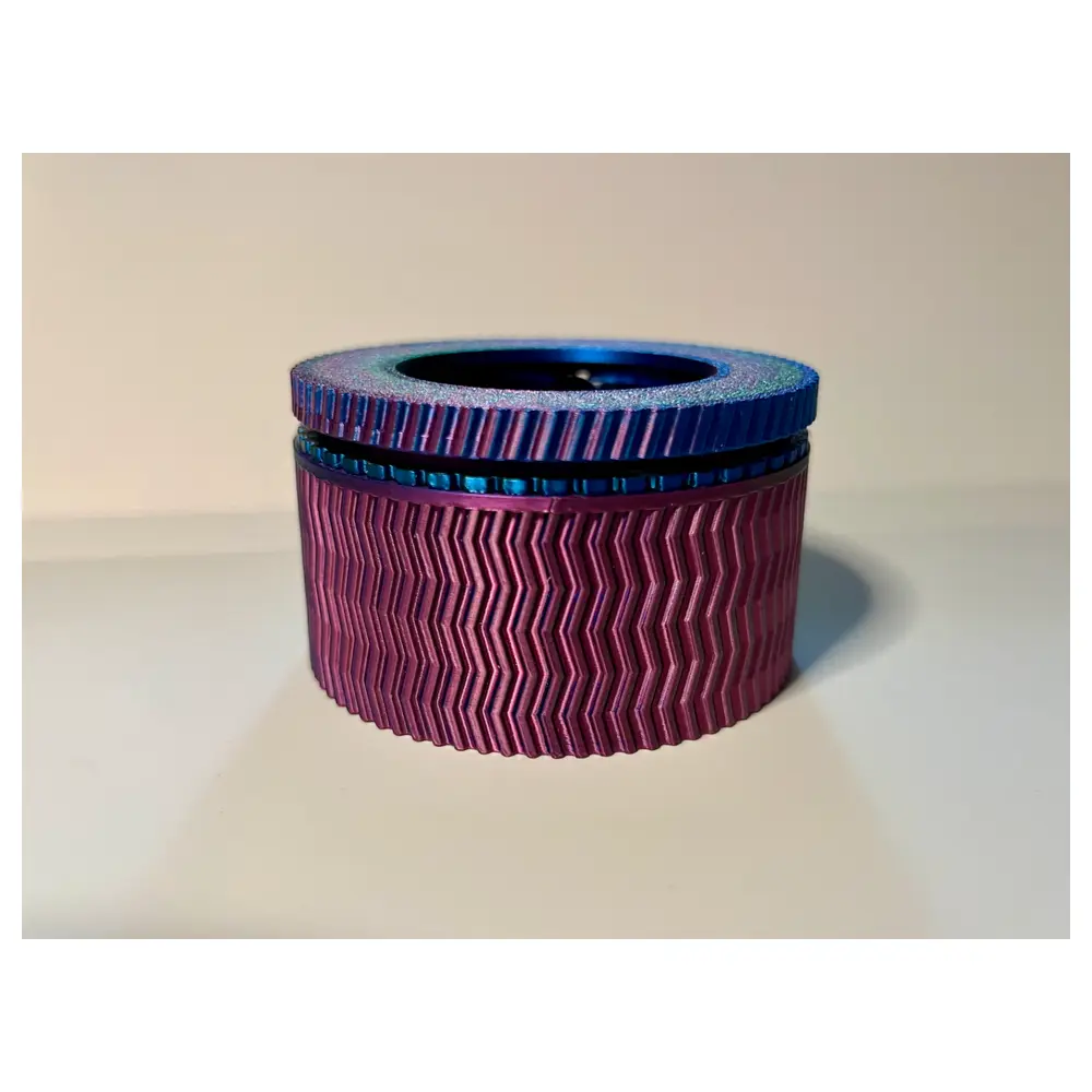 Iris Mechanism Flower Petal Box Container Versatile Small Petal Container Parts Repair Packaging
