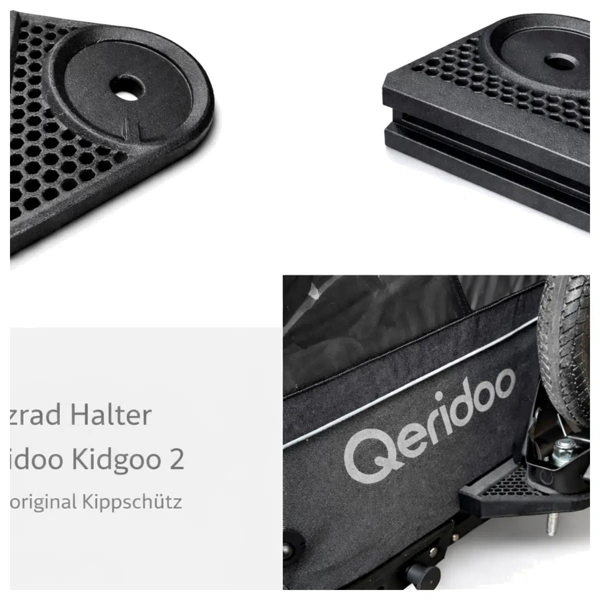Qeridoo Kidgoo 2 Auxiliary Wheel Support Parts Accessories Replacement Repair Components