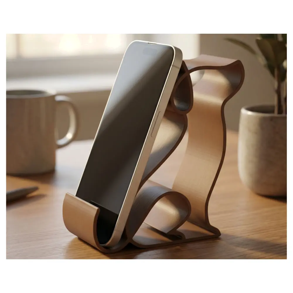 Smartphone Holder Dog Puppy Phone Stand Adjustable Support Mobile Phone Holder Accessory Pet Stand