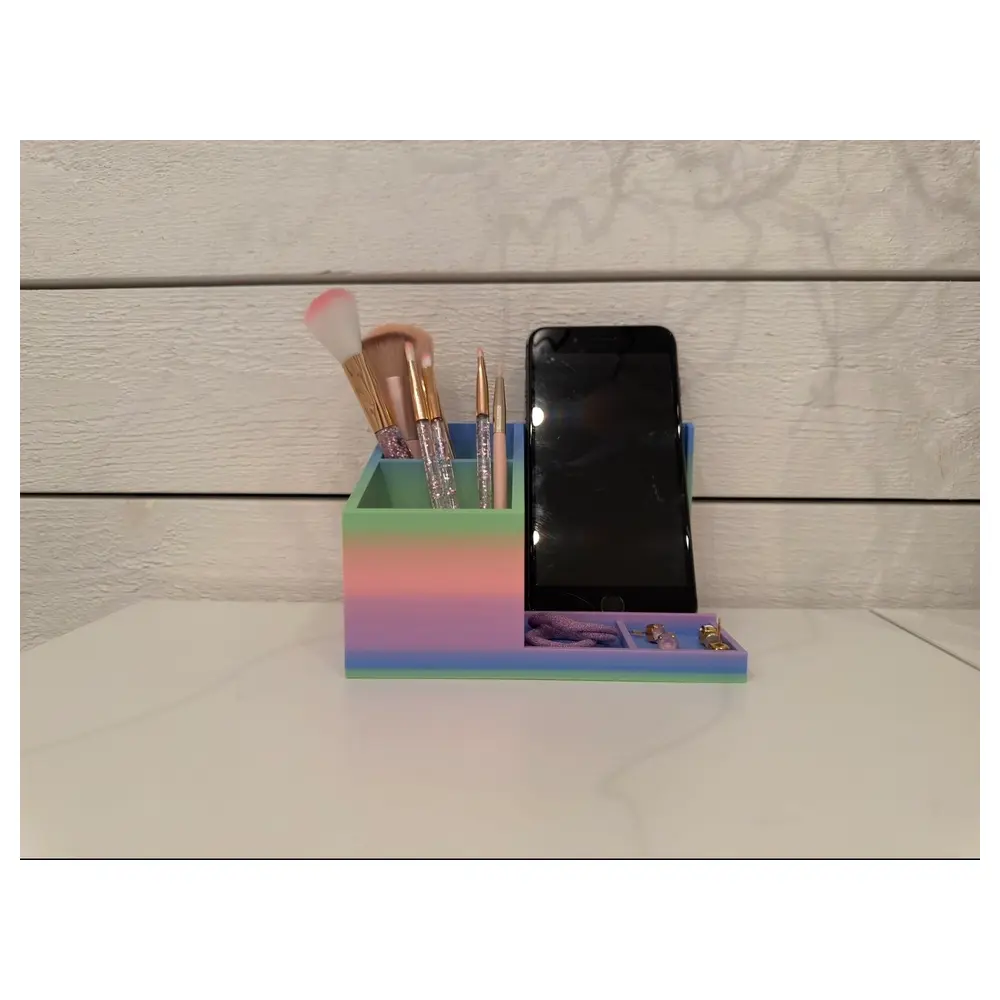 Phone Stand Desktop Organizer Multi Function Holder Phone Stand Desktop Storage Phone Accessories