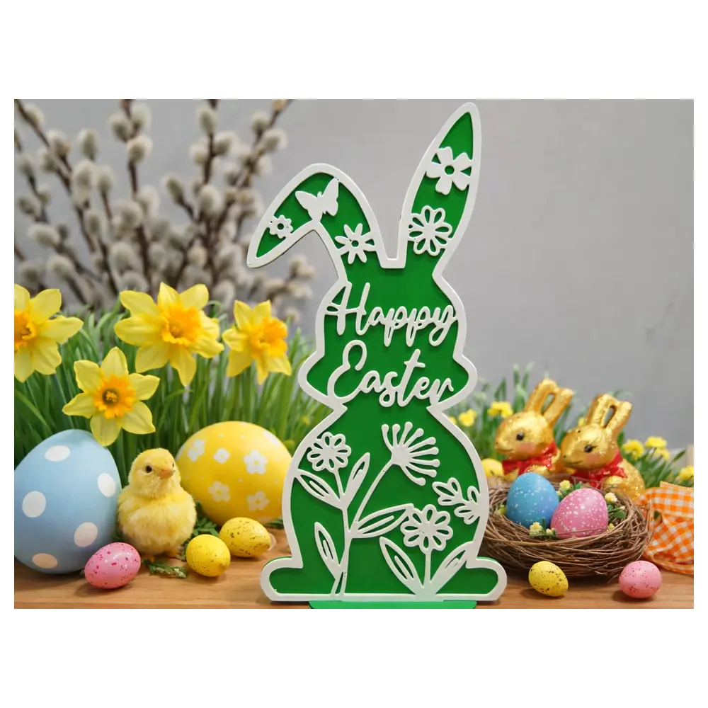 Easter Bunny Decoration Easter Decor Rabbit Toy Festive Decorations Easter Gift for Easter