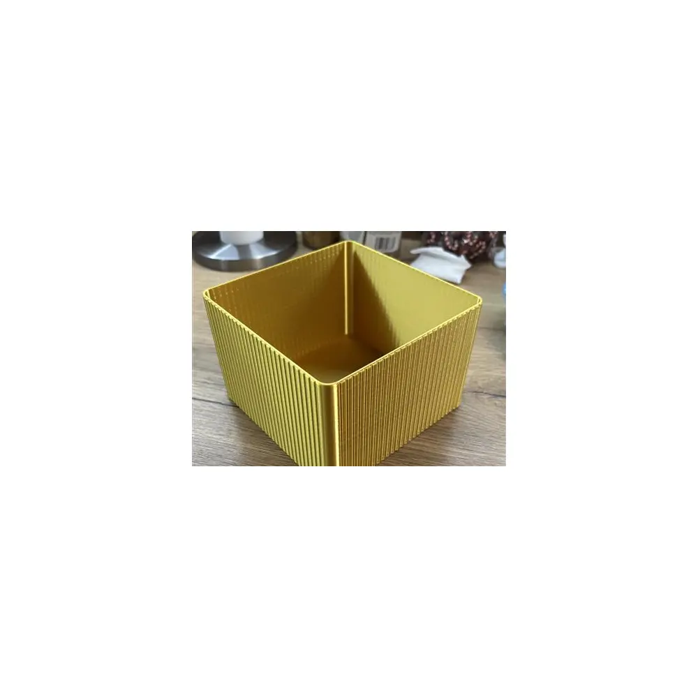 Grooved Box 15x15x10cm Container Electronic Component Storage Electronics Parts Shipping Packaging