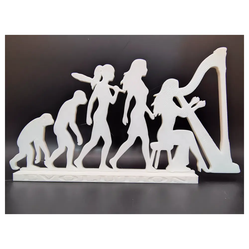 Human Evolution Harp Player Edition Sheet Music Practice Music Lessons Harp Tutorial Harp Beginner