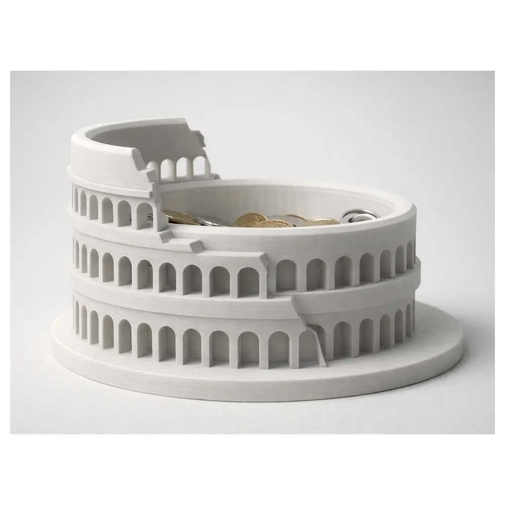 Colosseum Key Bowl Ancient Artifact Restoration Ceramic Collectible Auction Rare Item