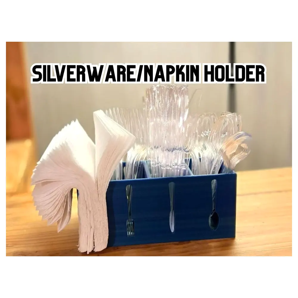 Tableware Rack Napkin Holder Shelf Organizer Kitchen Countertop Storage Modern Simple Practical