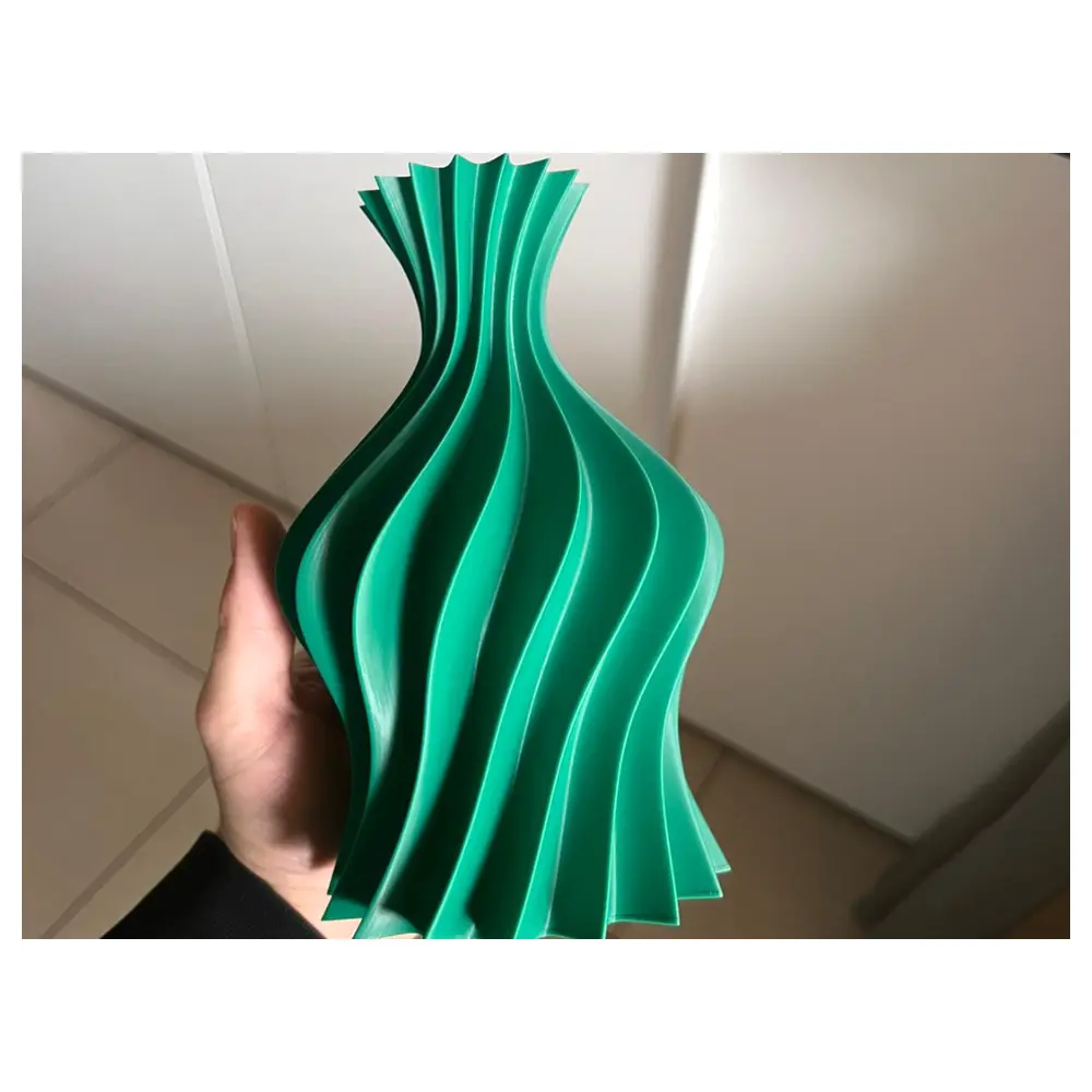 Spiral Vase Decorative Item Creative Display Art Piece Home Decor Artistic Vase Elegant Design