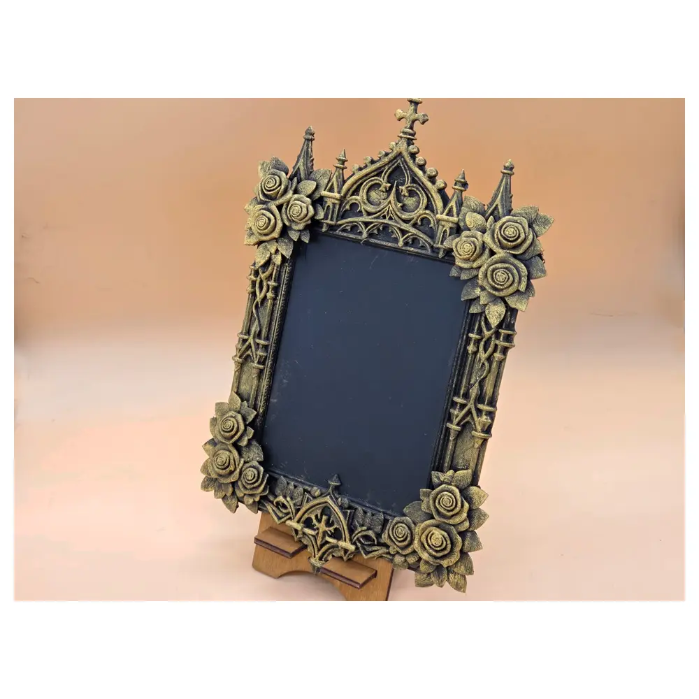 Gothic Rose Photo Frame Decorative Hanging Wall Decor Gift Photo Box Multifunctional Creative
