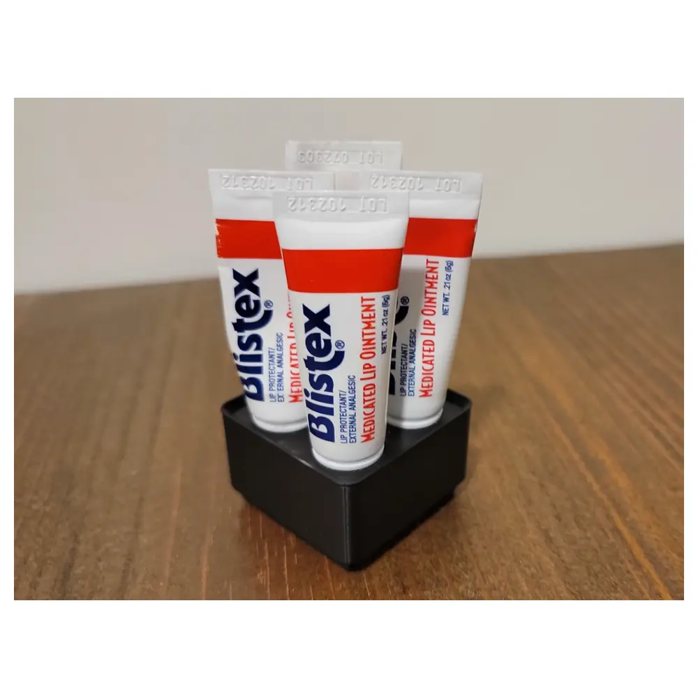 Gridfinity Lip Balm Holder Lip Balm Organizer Lip Case Multi Functional Lip Storage Lip Tray Holder
