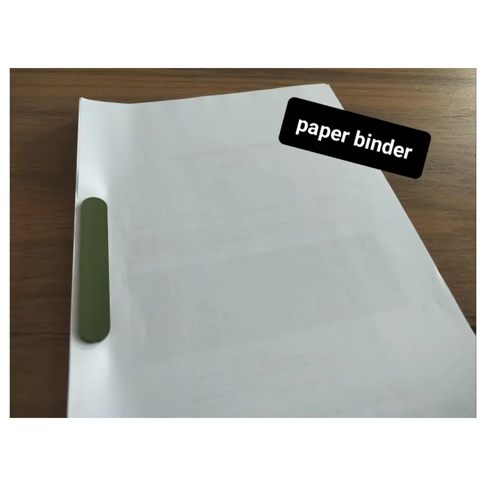 Binder Organizer Multi Pocket Paper Padfolio Document Holder File System Office Supplies Storage