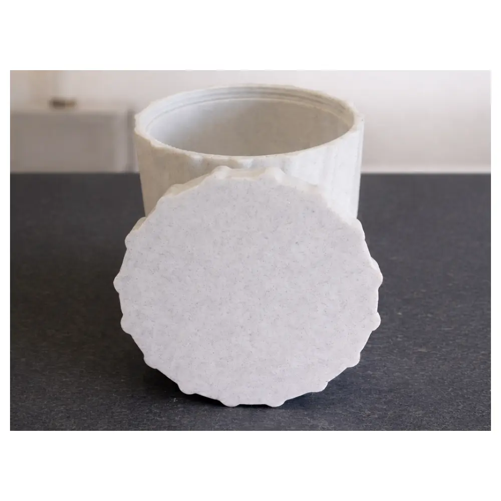 Stylish Round Box Spiral Lid Storage Container Organizer Protective Box Versatile Storage