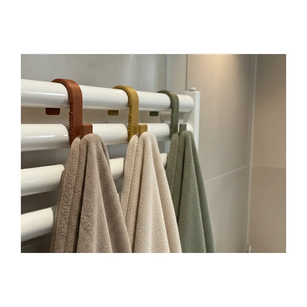 Towel Robe Hooks Bathroom Shelf Wall Hooks Bathroom Storage Practical Non Slip