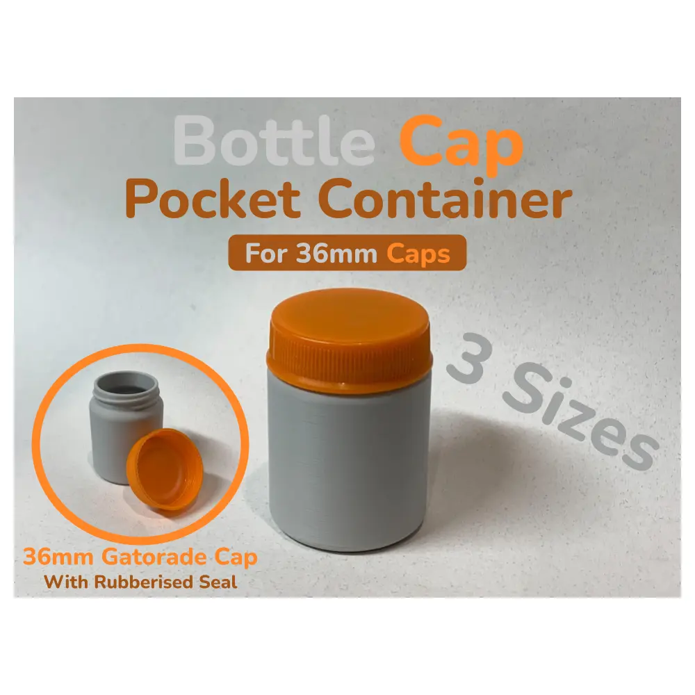 Bottle Cap Organizer 36mm Bottle Lid Storage Box Container Storage Solutions Bottle Pocket Organizer