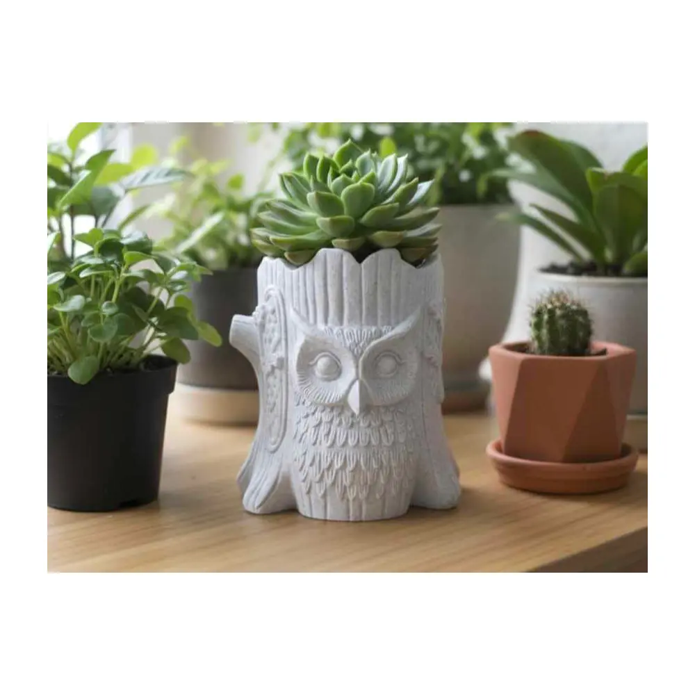 Owl Planter Succulent Planter Pots Indoor Plants Decorative Flower Planters Creative Garden Planting Flower Pots