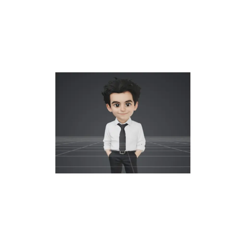 Ted Mosby Mini 3D Figure Toy Accessory How I Met Your Mother Collectible Miniature