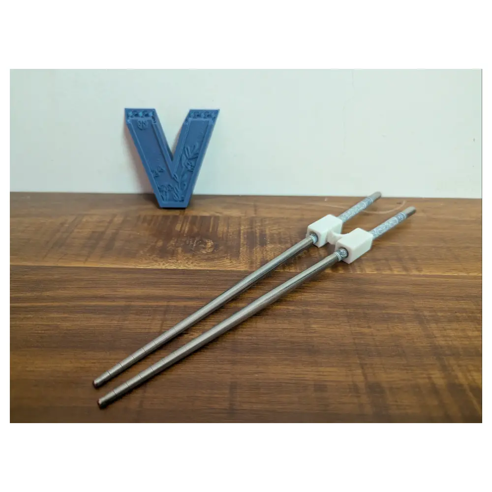 Parameterizable Chopstick Trainer Pivoting Hinge Training Technique Chopstick Trainer Exercise Equipment Training Tools